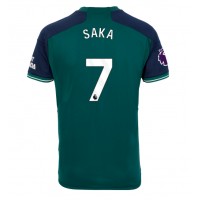 Camiseta Arsenal Bukayo Saka #7 Tercera Equipación 2023-24 manga corta